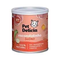 Ração Úmida Pet Delícia Gatos Escondidinho Suíno 320g (MP)