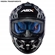 Capacete Asx Draken Bull Cyber Brilho Preto E Azul 60 (MP)