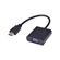 Adaptador HDMI Argom Macho Para Vga Fêmea Arg-Cb-0055 Preto (MP)