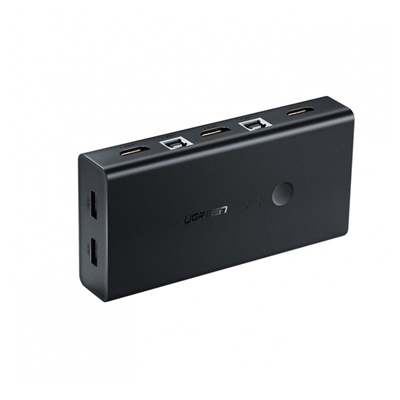 Switch KVM Ugreen 2 Portas HDMI Cm200 Preto (MP)