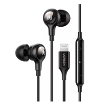 Fone De Ouvido Ugreen Intra Auricular Lightning Ep103 Preto (MP)