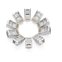 Conector Rj-45 Ugreen Macho Cat6 10 Unid Nw111 (MP)