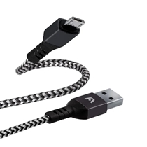 Cabo MicroUSB Argom Para USB 1.8m Dura Form Nylon Arg-Cb-0021wt Preto (MP)