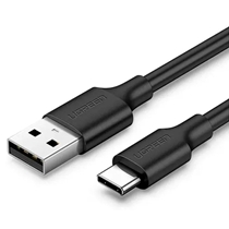 Cabo USB Ugreen 2.0 Para USB-C 1.0m Us287 Preto (MP)