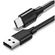 Cabo USB Ugreen 2.0 Para USB-C 1.0m Us287 Preto (MP)