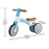 Brinquedo Infantil Hape Minha Primeira Bicicleta De Equilíbrio Azul Xalingo (MP)