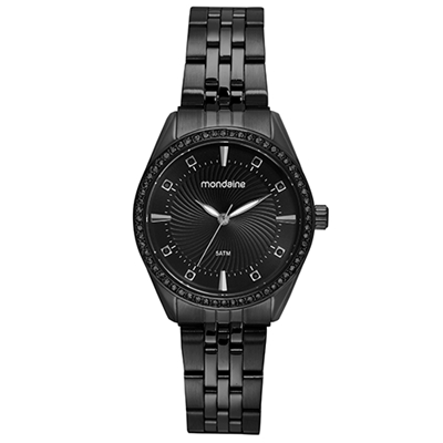 Relógio Mondaine Feminino Preto 32805LPMVPE3