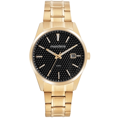 Relógio Mondaine Masculino Dourado 32508GPMVDE4