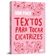 Livro Alt Textos Para Tocar Cicatrizes (MP)