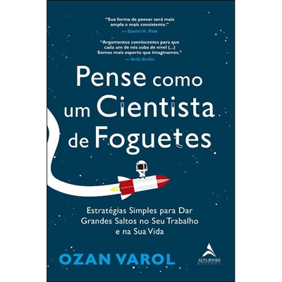 Livro Alta Books Pense Como Um Cientista De Foguetes (MP)