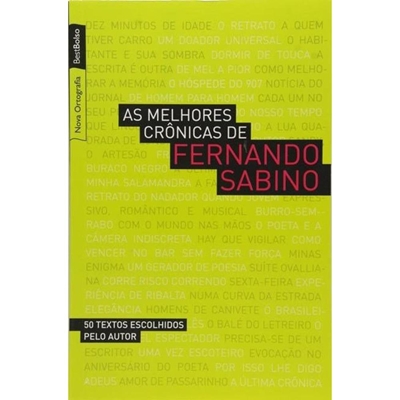 Livro As Melhores Crônicas De Fernando Sabino - Pocket (MP)