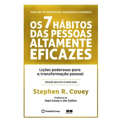 Livro Os 7 Hábitos Das Pessoas Altamente Eficazes Ed. 98 (MP)