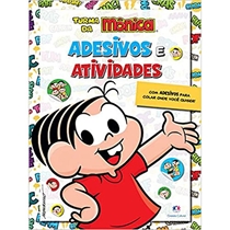 Livro Turma Da Mônica - Adesivos E Atividades (MP)