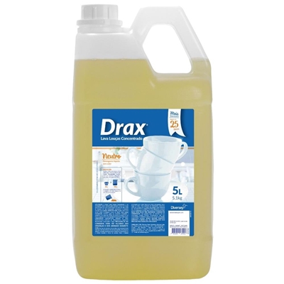 Detergente Líquido Concentrado Diversey Drax Lava Louça BB 100927901 5L (MP)