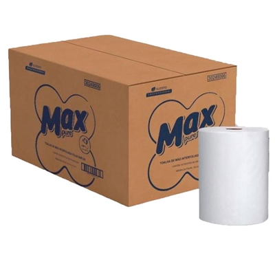 Papel Toalha Bobina Max Pure Caixa 6X200m 30243464 (MP)