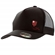 Boné Flamengo Zico Supercap Silk Silicone 3D Frontal E Bordado Laterais Trucker Preto 30347 (MP)