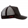 Boné Flamengo Zico Supercap Silk Silicone 3D Frontal E Bordado Laterais Trucker Preto 30347 (MP)