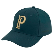 Boné Palmeiras Supercap Bordado Relevo Stretch Verde Escuro 37824 (MP)