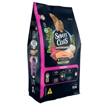 Ração Seven Gato Adulto Salmão E Carne Frango 10,1Kg (MP)