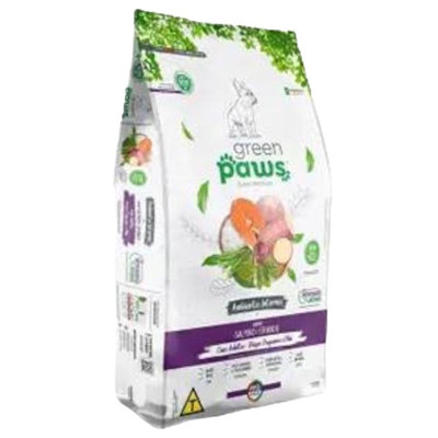 Ração Green Paws Cão Adulto Raças Pequenas Médias Salmão E Frango 2,5Kg (MP)