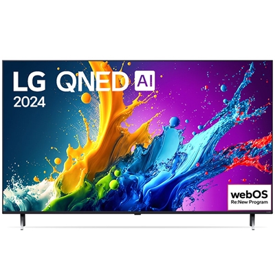 Smart TV 65" LG QNED Processador 5 Ger7 AI Quantum Desing Super Slim Alexa 65QNED80