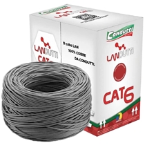 Cabo Condutti De Rede Landutti Cinza CAT6 HD 4P 305M (MP)