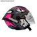 Capacete Norisk Neo Hyena Cinza E Rosa 60 (MP)