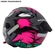 Capacete Norisk Neo Hyena Cinza E Rosa 60 (MP)