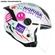 Capacete Norisk Neo Buddy Branco E Rosa 60 (MP)