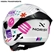 Capacete Norisk Neo Buddy Branco E Rosa 60 (MP)