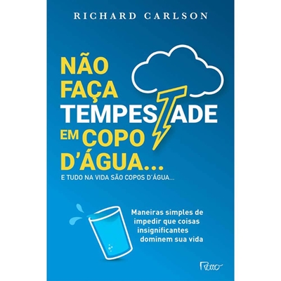 Livro Não Faça Tempestade Em Copo D Água (MP)