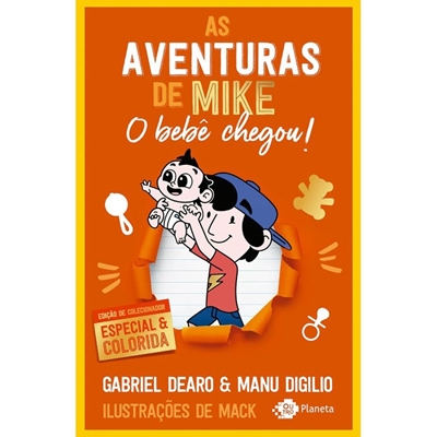 Livro As Aventuras De Mike: O Bebê Chegou - Vol. 02 - Edição Comemorativa (MP)