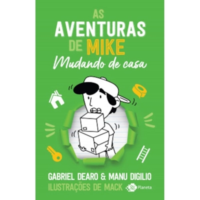 Livro As Aventuras De Mike: Mudando De Casa - Vol 3 (MP)