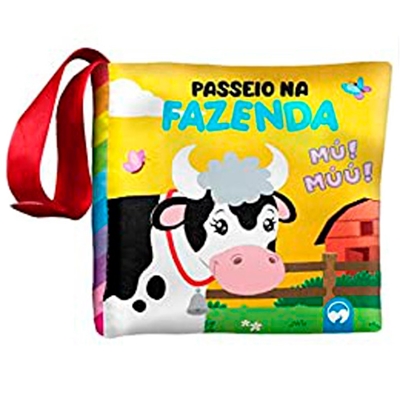 Livro Pano - Bebê Feliz! - Passeio Na Fazenda (MP)