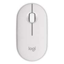 Mouse Logitech Sem Fio M350s Pebble 2 Silent Bluetooth Branco 910-007047 (MP)