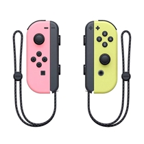 Controle Para Nintendo Switch Nintendo Joy Com Direito E Esquerdo Amarelo E Rosa (MP)