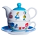 Bule Zonacriativa 2 Em 1 Alice Wonderland 400ml (MP)