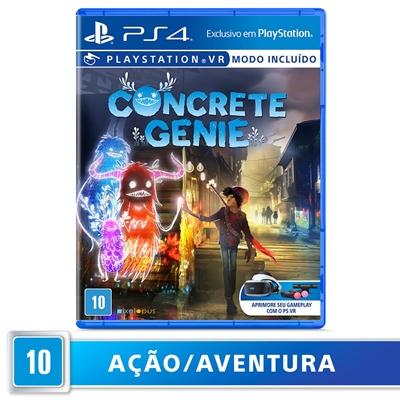 Jogo PS4 Concrete Genie PSVR Sony (MP)