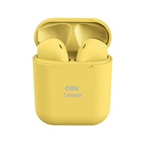 Fone OEX BT Freedom TWS11 Amarelo Candy (MP)