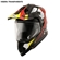 Capacete Helt Cross Vision Glass Drakar 58 (MP)