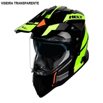 Capacete Helt Cross Vision Glass Dusty 60 (MP)