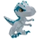 Baby Dino Pupee Jurassic World Cinza 1467 (MP)