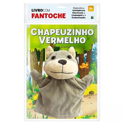 Livro Todolivro Com Fantoche: Chapeuzinho Vermelho 64295 (MP)