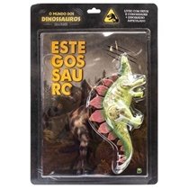 Livro Todolivro Mundo Dos Dinossauros: Estegossauro Com Um Dinossauro (MP)