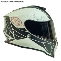 Capacete Mormaii M1 Metallic Gelo Fosco 61 (MP)