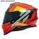 Capacete Mormaii M1 Red Tech Brilho 61 (MP)