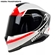 Capacete Mormaii M1 Streak Branco E Vermelho 60 (MP)