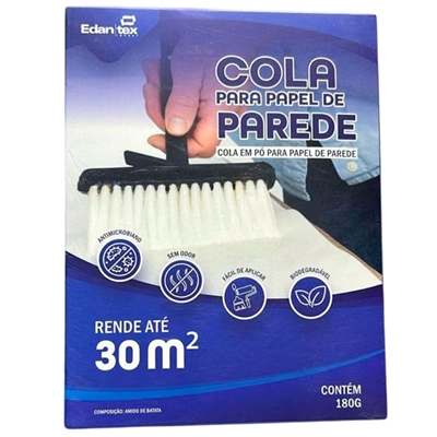 Cola Para Papel De Parede Edantex 180g (MP)