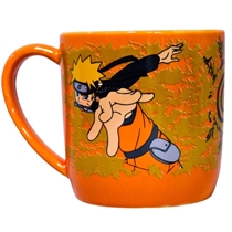 Caneca Clube Comix Naruto Uzumaki 350ml 33182 (MP)