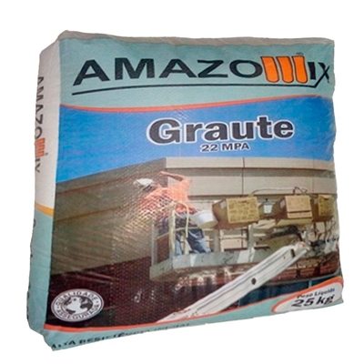 Argamassa Amazomix Pronta Para Graute 22Mpa 25Kg (MP)